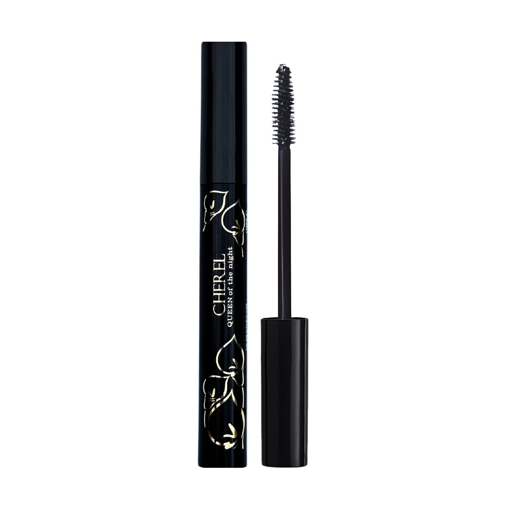 Туш для вій CHEREL Cabaret Queen Of The Night Mascara для чутливих очей, чорна, 10 мл